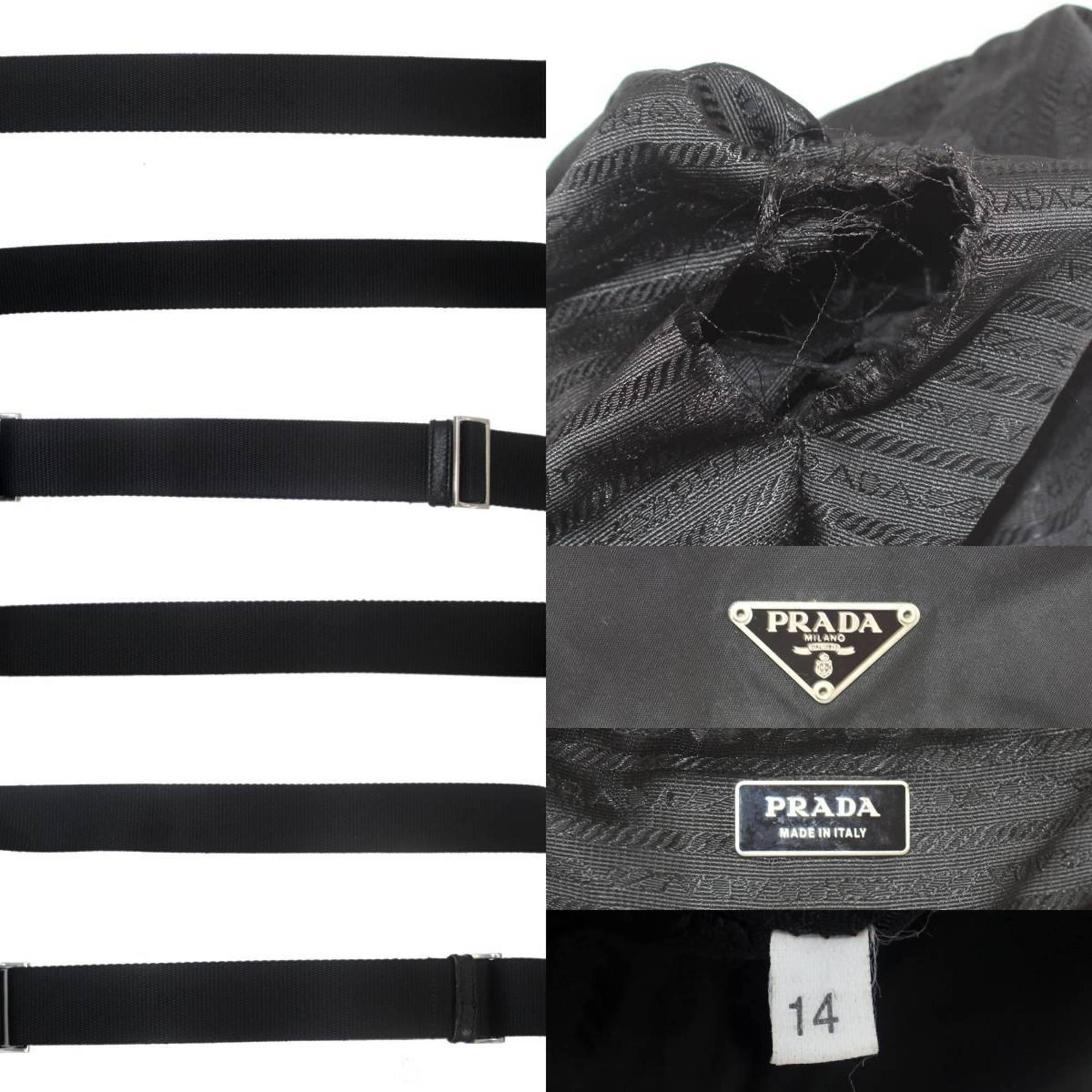 PRADA Prada Shoulder Bag Nylon Black