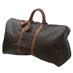 LOUIS VUITTON Louis Vuitton Keepall 55 Boston Bag Monogram Brown M41424 LV872