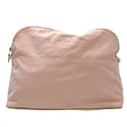 HERMES Hermes Bolide Pouch 34 Canvas Pink