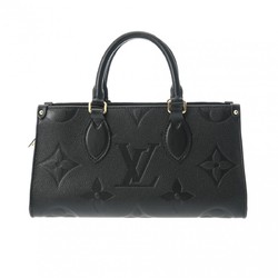 LOUIS VUITTON Louis Vuitton Monogram Empreinte On the Go EW Noir M23640 Women's Leather Handbag