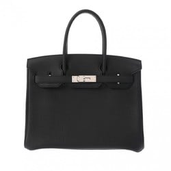 HERMES Hermes Birkin 30 3EN1 Black U Stamp (around 2022) Women's Togo Swift Leather Toile H Handbag