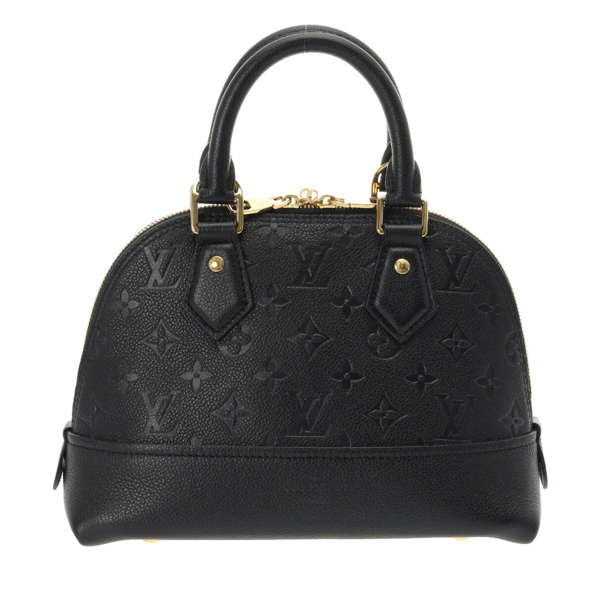 LOUIS VUITTON Louis Vuitton Monogram Empreinte Neo Alma BB Noir M44829 Women's Leather Handbag