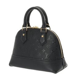 LOUIS VUITTON Louis Vuitton Monogram Empreinte Neo Alma BB Noir M44829 Women's Leather Handbag