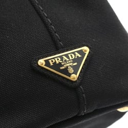 PRADA Prada Canapa Black 1BG439 Women's Denim Handbag