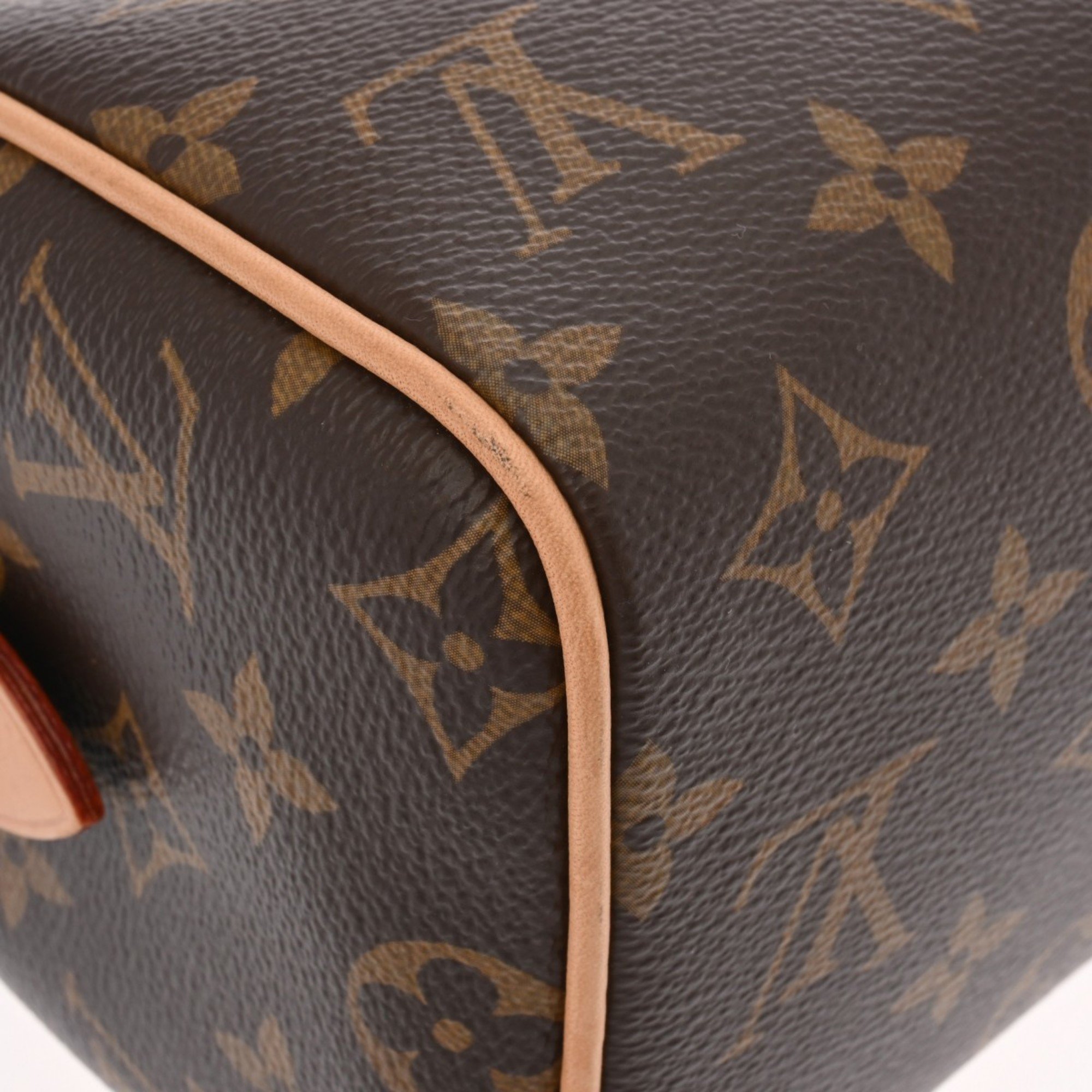 LOUIS VUITTON Louis Vuitton Monogram Speedy Bandouliere 20 Brown M46594 Women's Canvas Handbag