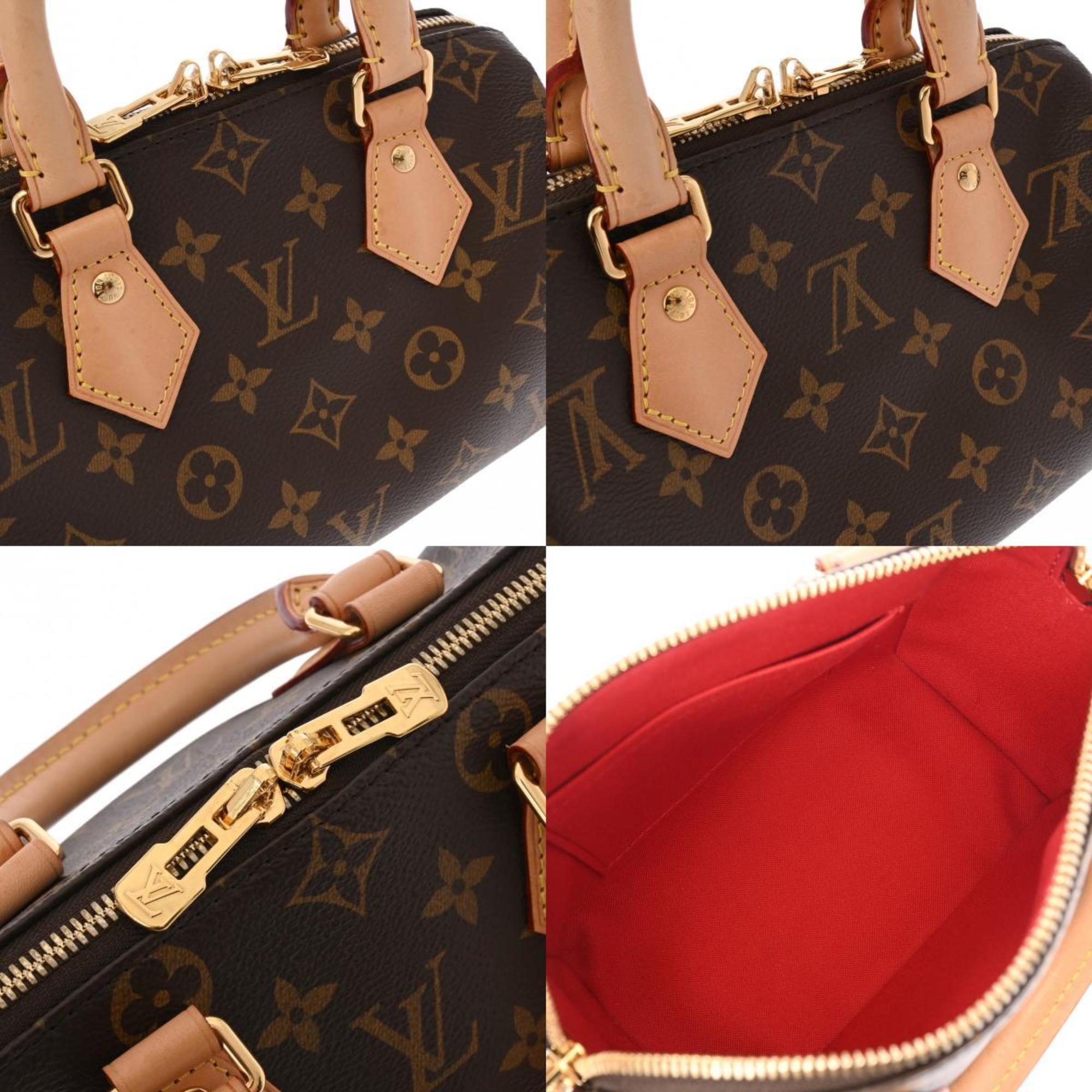 LOUIS VUITTON Louis Vuitton Monogram Speedy Bandouliere 20 Brown M46594 Women's Canvas Handbag