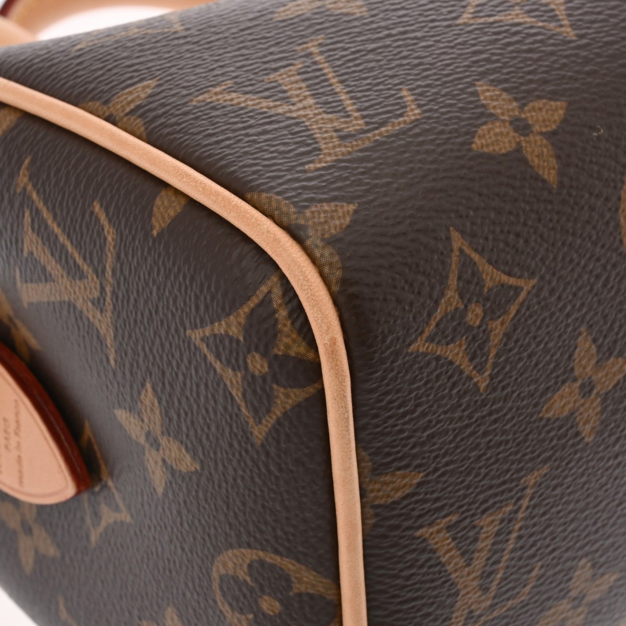 LOUIS VUITTON Louis Vuitton Monogram Speedy Bandouliere 20 Brown M46594 Women's Canvas Handbag