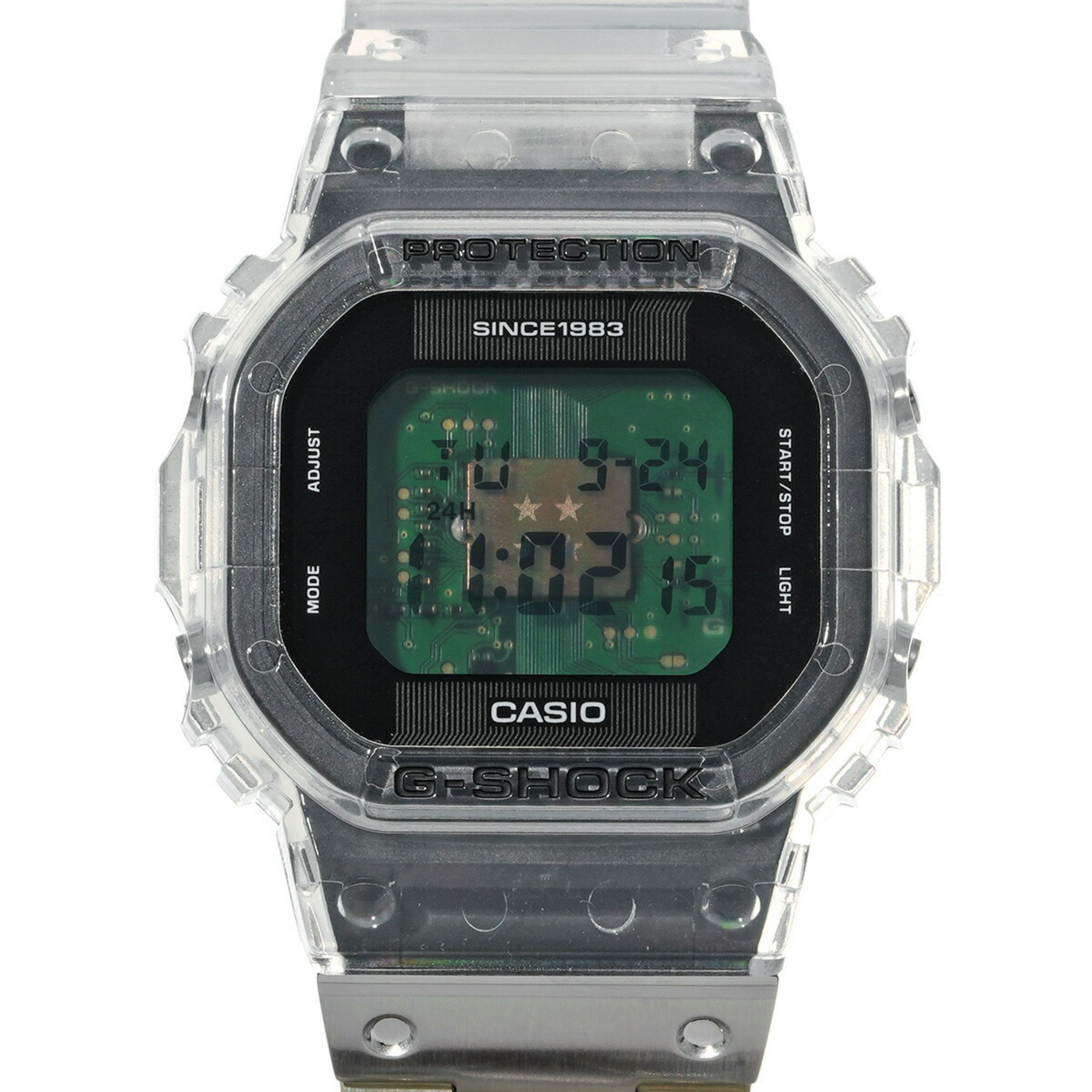 CASIO G-SHOCK 40th Anniversary CLEAR REMIX Series Limited Edition DWE-5640RX-7JR Men's Watch Quartz