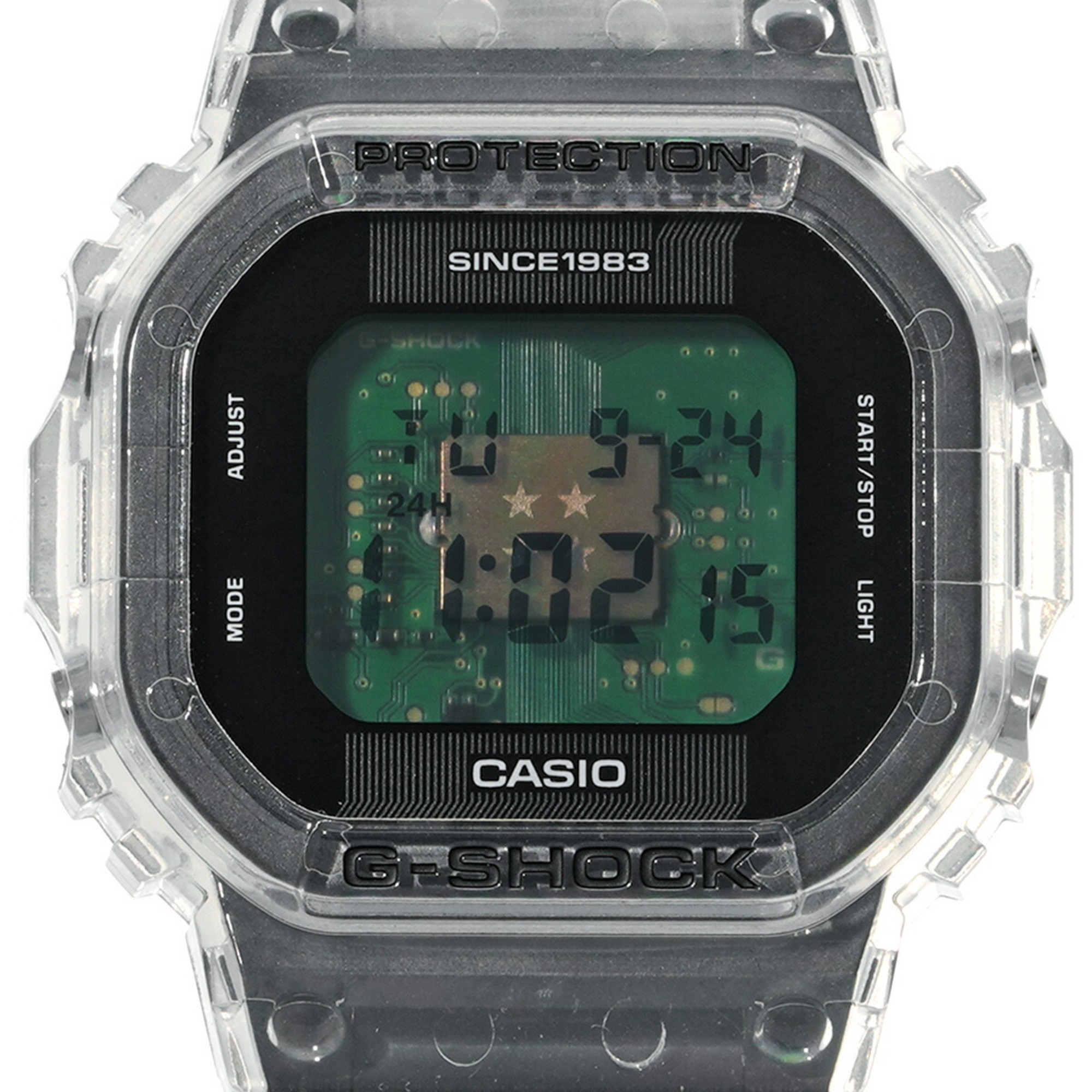 CASIO G-SHOCK 40th Anniversary CLEAR REMIX Series Limited Edition DWE-5640RX-7JR Men's Watch Quartz