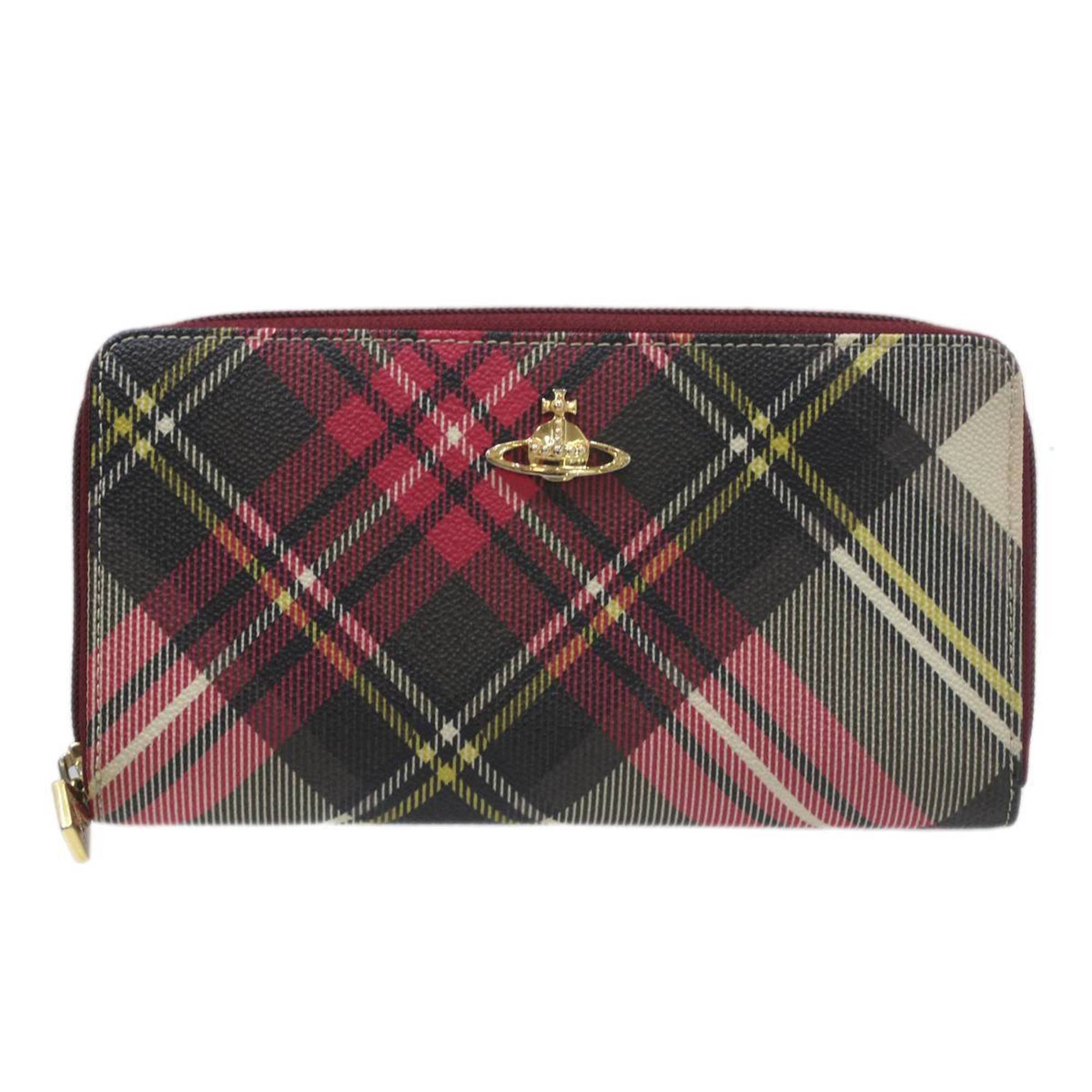 Vivienne Westwood Round Long Wallet Multicolor Exclusive Box