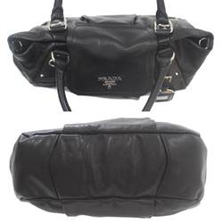 PRADA Prada 2way bag handbag shoulder black BN1628 GC card