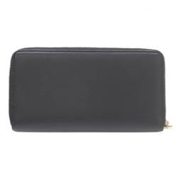 Vivienne Westwood Round Long Wallet Black x Gold Exclusive Box