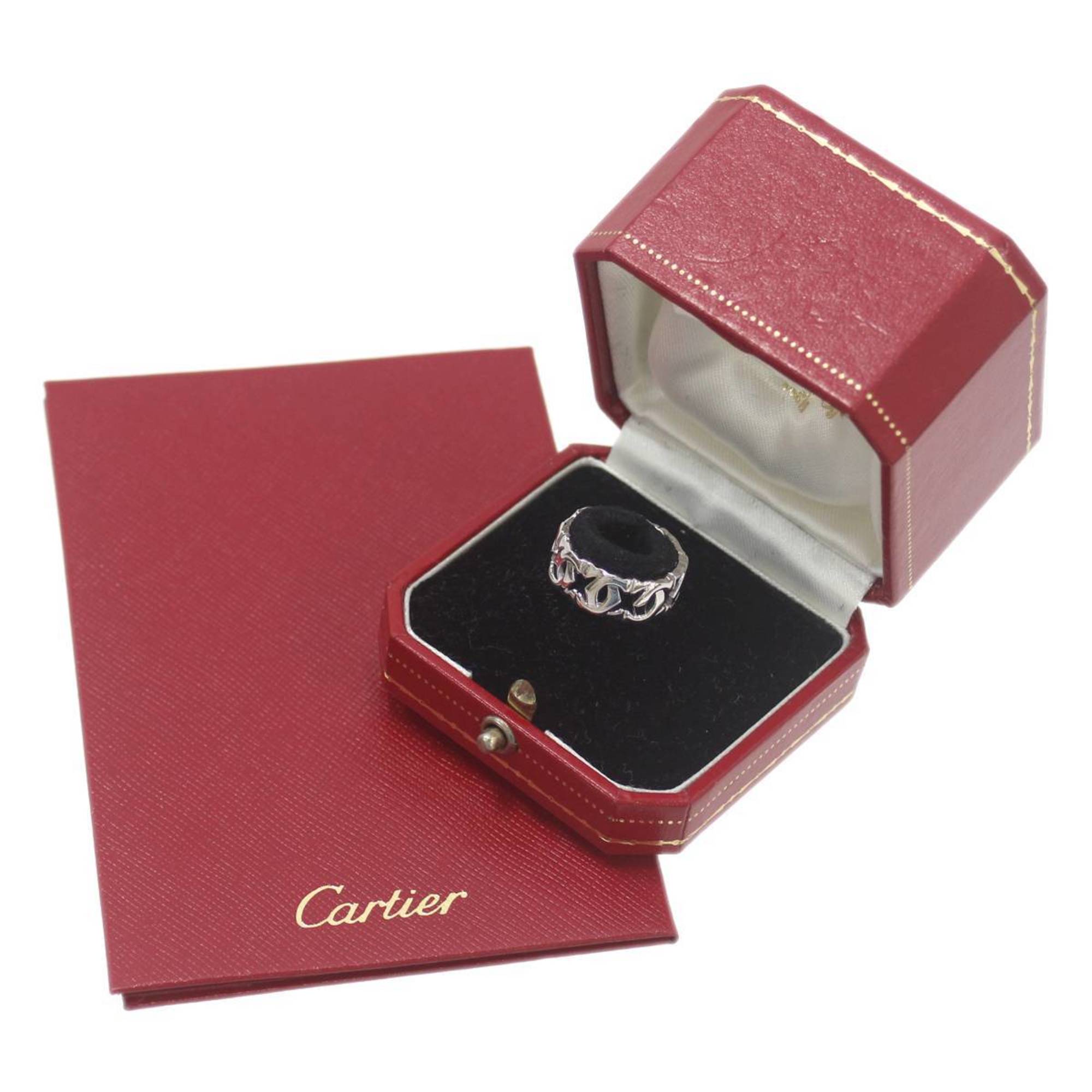 Cartier Entrelacéring G, box 750 827471 6.5g WG 18K GC, Polished finish