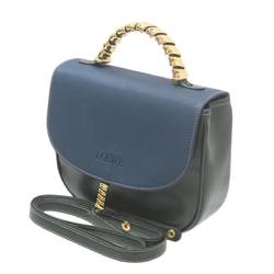 LOEWE Velazquez 2way bag, handbag, shoulder blue x green