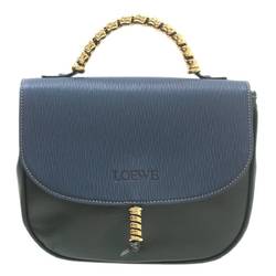 LOEWE Velazquez 2way bag, handbag, shoulder blue x green