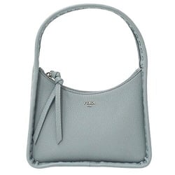 FENDI Women's Handbag Selleria Fendsens Calf Leather Light Blue 8BS094 Bag