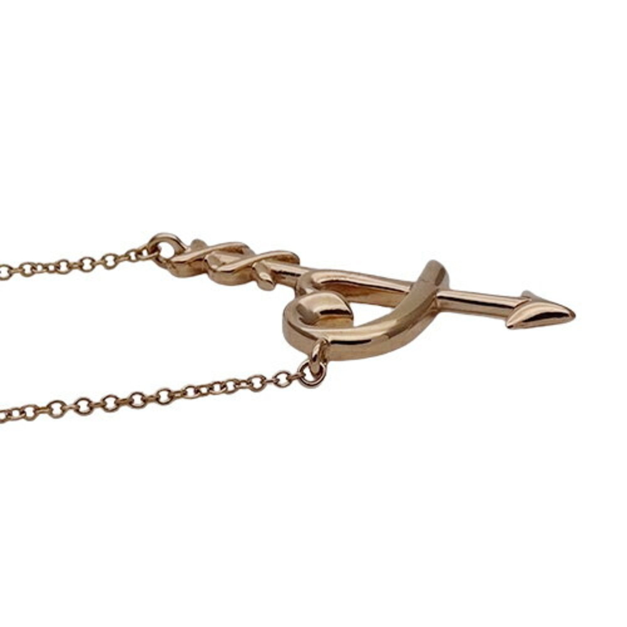 Tiffany & Co. Necklace for women, 750PG, Paloma Picasso, Hearts Arrows, Pink Gold, Polished