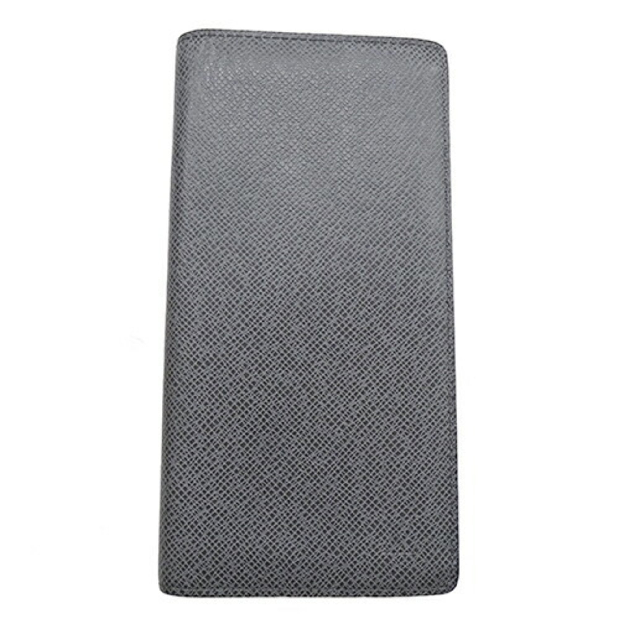 Louis Vuitton Taiga Wallet Men's Long Bi-fold Portefeuille Brazza Glacier M32653 SP1172