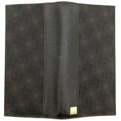 Dunhill Bi-fold Long Wallet ec-21175 Dark Brown Oxford L2H710B PVC Leather dunhill Plate Men's