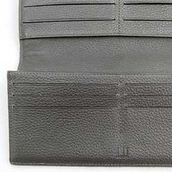 Dunhill Bi-fold Long Wallet ec-21175 Dark Brown Oxford L2H710B PVC Leather dunhill Plate Men's