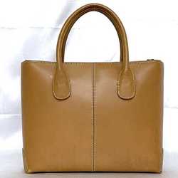 Tod's 2-way bag ec-21192 camel brown shoulder handbag leather TOD'S self-supporting ladies