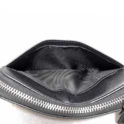 Prada Coin Case ec-21058 Black 1PP122 L-Shaped Purse Saffiano Leather PRADA Triangle Plate Unisex Compact