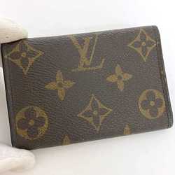 Louis Vuitton 6-ring key case Multicle 6 f-21203 Brown Monogram M62630 canvas IC tag response (no serial number engraved) LOUIS VUITTON Key holder ring Case Compact