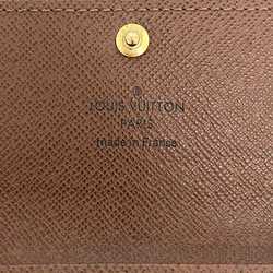 Louis Vuitton 6-ring key case Multicle 6 f-21203 Brown Monogram M62630 canvas IC tag response (no serial number engraved) LOUIS VUITTON Key holder ring Case Compact