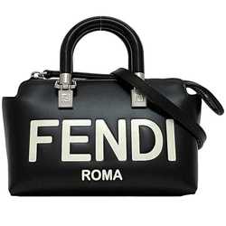 Fendi Boston Bag By The Way f-21249 Black 8BS067 Leather FENDI Women's