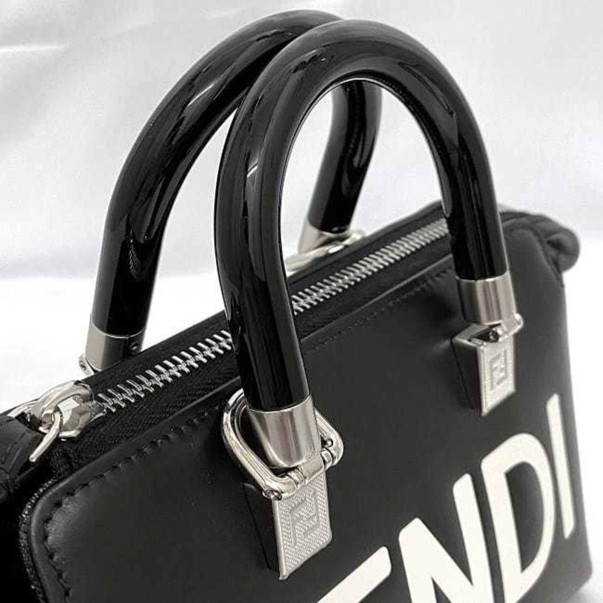 Fendi Boston Bag By The Way f-21249 Black 8BS067 Leather FENDI Women's