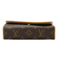 Louis Vuitton LOUIS VUITTON Bag Monogram Women's Body Waist Pouch Pochette Florentine M M51855 Brown