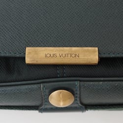 Louis Vuitton Victor Shoulder Bag Episea M30144 Men's Taiga Leather Green LOUIS VUITTON