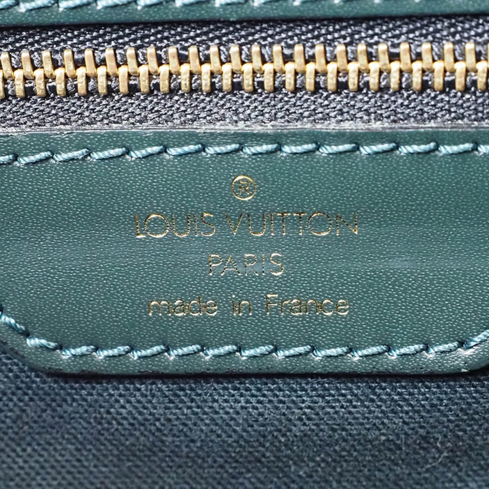 Louis Vuitton Victor Shoulder Bag Episea M30144 Men's Taiga Leather Green LOUIS VUITTON