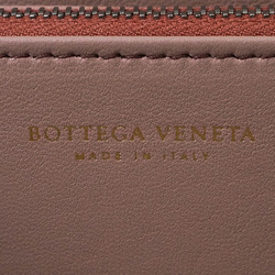 Bottega Veneta Intrecciato Zip Around Wallet Long Red 547244 Women's BOTTEGA VENETA