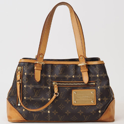 Louis Vuitton Rivet Tote Bag Monogram Canvas M40140 Women's Handbag Stitch LOUIS VUITTON