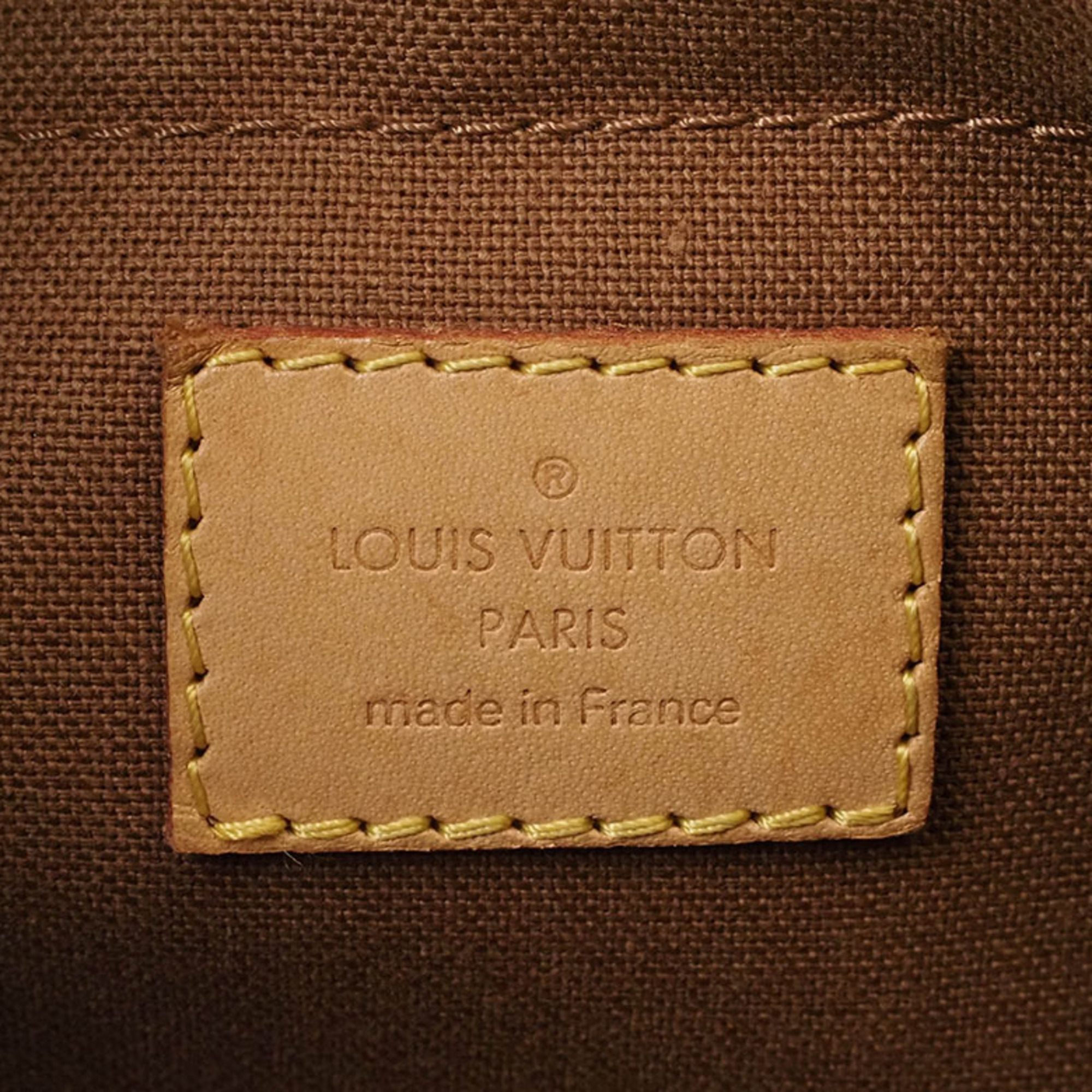 Louis Vuitton Rivet Tote Bag Monogram Canvas M40140 Women's Handbag Stitch LOUIS VUITTON