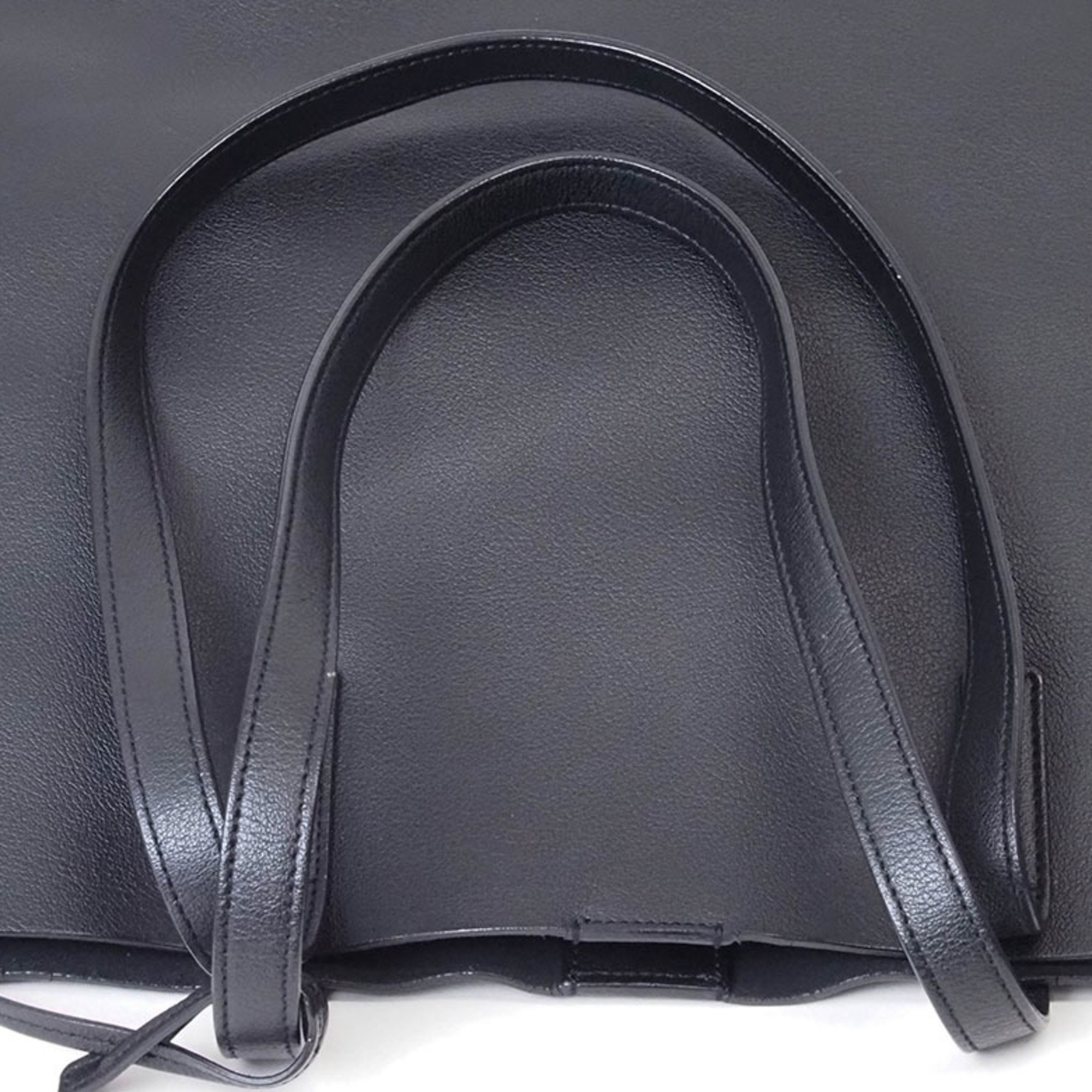 Saint Laurent Tote Bag Black 394195 Women's Cowhide Shoulder SAINT LAURENT