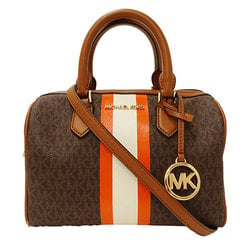 Michael Kors Women's Bags Handbags Shoulder 2way Boston Brown