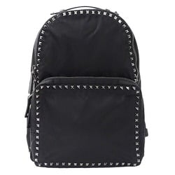 Valentino Garavani Bags for Women and Men, Backpacks, Nylon, Black, Studs