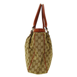 Gucci GUCCI Bag Women's Tote GG Canvas Brown Red 296835 Size