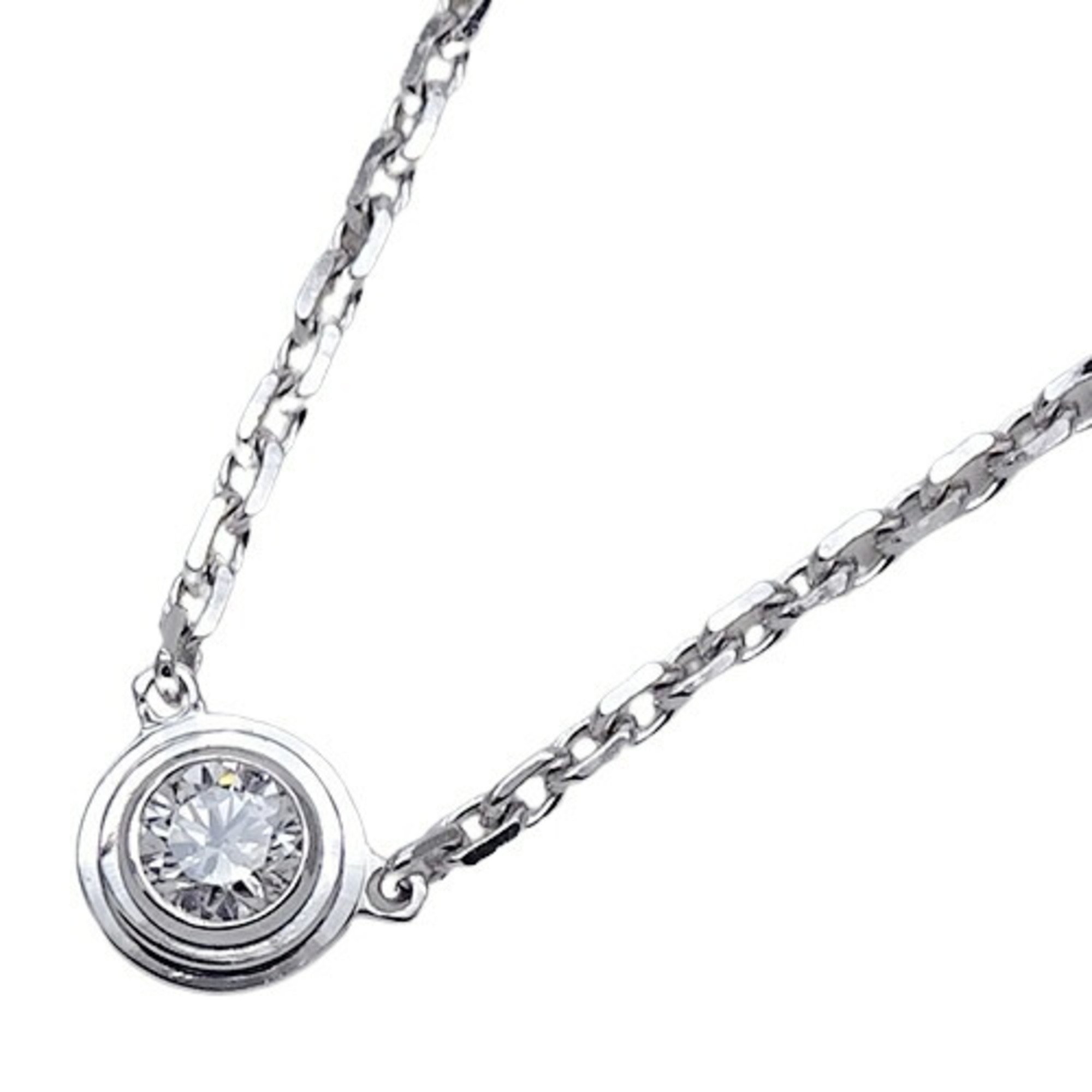 Cartier Necklace for Women 750WG Diamond Amour Diamant Léger XS White Gold Polished