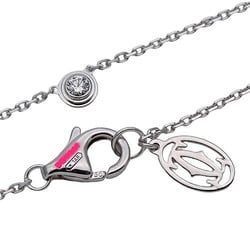 Cartier Necklace for Women 750WG Diamond Amour Diamant Léger XS White Gold Polished