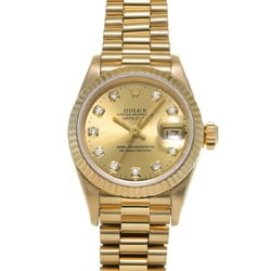 ROLEX Rolex Datejust 10P Diamond 69178G Ladies Watch Automatic