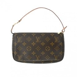 LOUIS VUITTON Louis Vuitton Monogram Pochette Accessoires Brown M51980 Women's Canvas Pouch