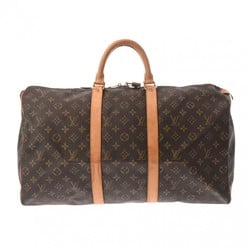 LOUIS VUITTON Louis Vuitton Monogram Keepall 50 Brown M41426 Unisex Canvas Boston Bag