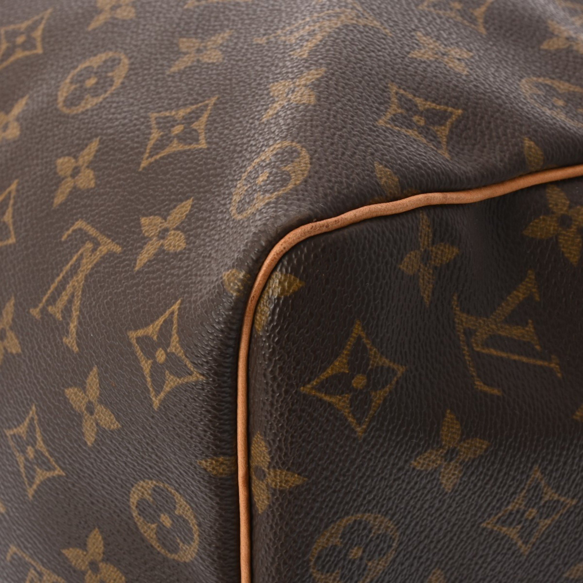 LOUIS VUITTON Louis Vuitton Monogram Keepall 50 Brown M41426 Unisex Canvas Boston Bag