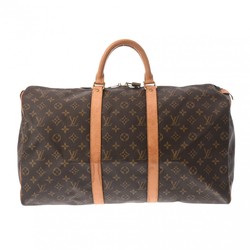 LOUIS VUITTON Louis Vuitton Monogram Keepall 50 Brown M41426 Unisex Canvas Boston Bag