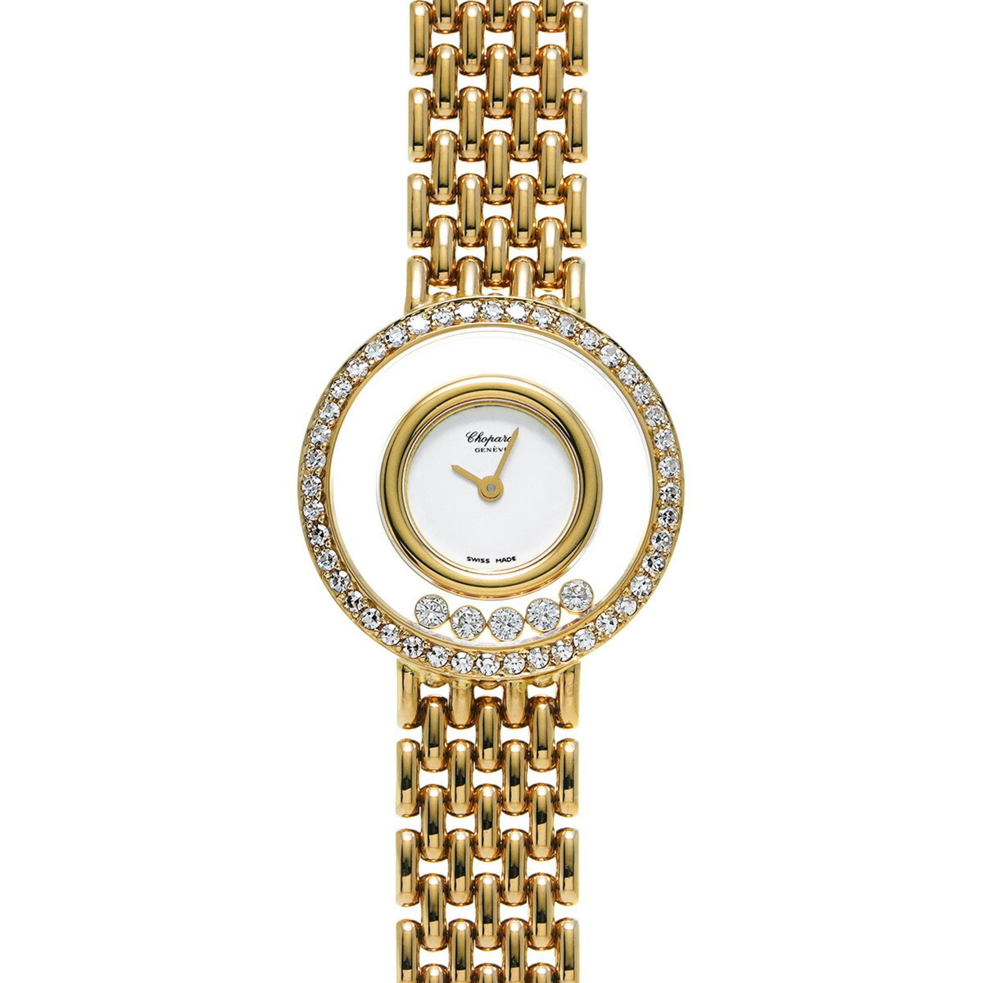 CHOPARD Chopard Happy Diamond 5P Double Bezel 20/5690 Women's Watch Quartz