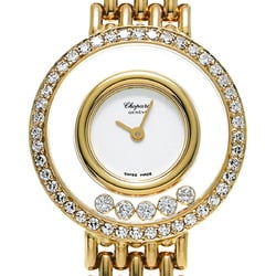 CHOPARD Chopard Happy Diamond 5P Double Bezel 20/5690 Women's Watch Quartz