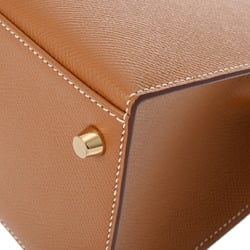 HERMES Kelly 28 Outer Stitching Gold Z Stamp (around 2021) Women's Epsom Leather Handbag